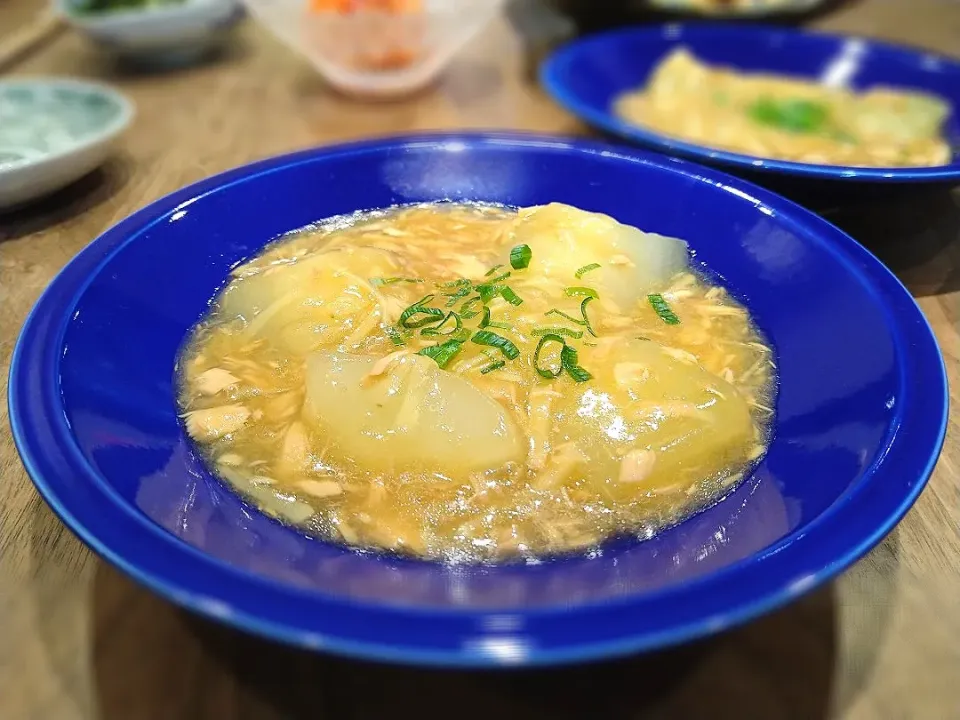 夕顔とツナのとろみ煮|古尾谷りかこさん