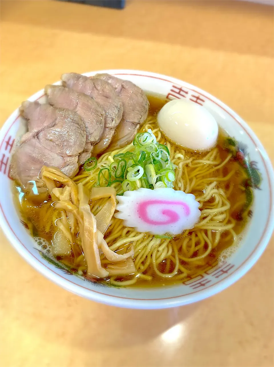 Snapdishの料理写真:醤油味玉チャーシュー麺　#老翁亭|石田尚之さん