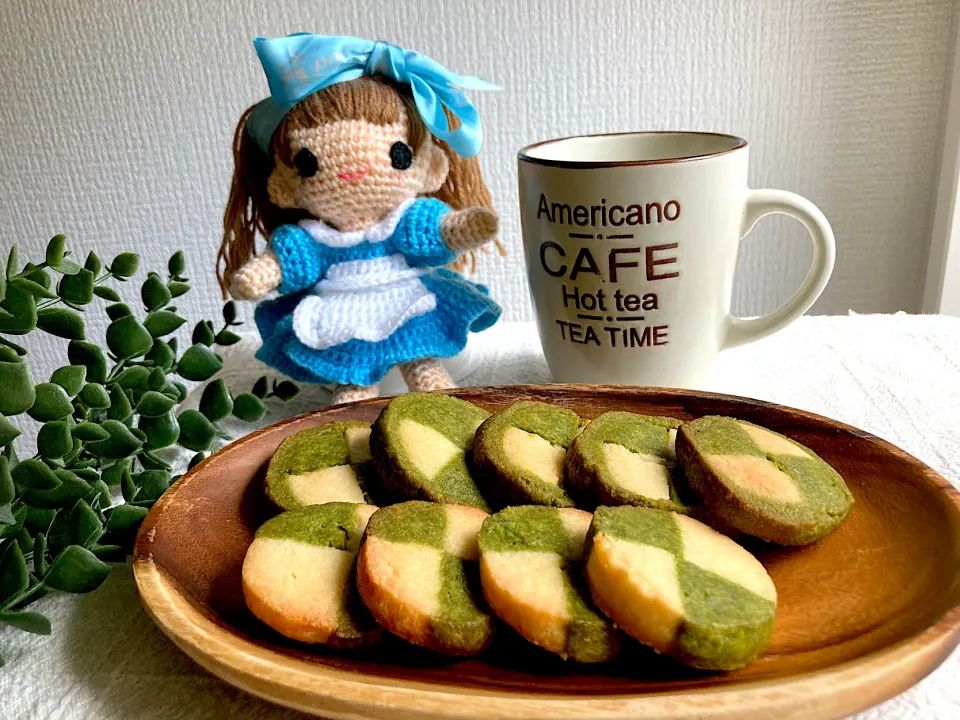 ＊抹茶クッキーdeティータイム☕️＊|＊抹茶＊さん