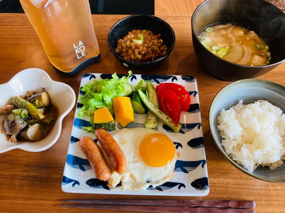 20220820🍚我が家の朝ごはん🍙|akiyo22さん