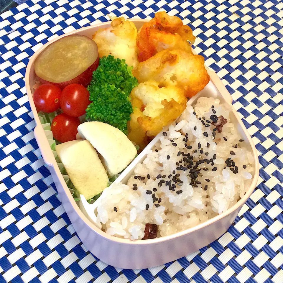 Snapdishの料理写真:長女の模試弁当〜|yukoさん