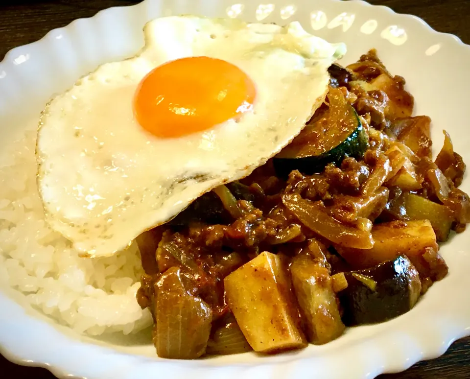 ゴロゴロ野菜の                                           「無水キーマカレー」|mottomoさん