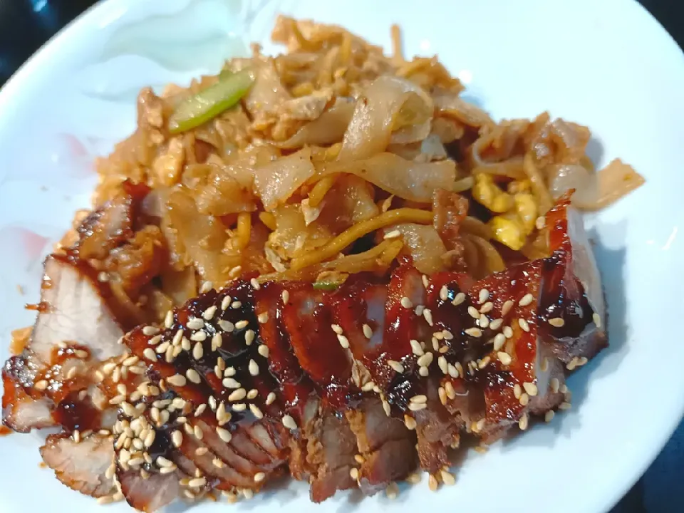 Char Siew with Char Kway Teow|kelseyさん