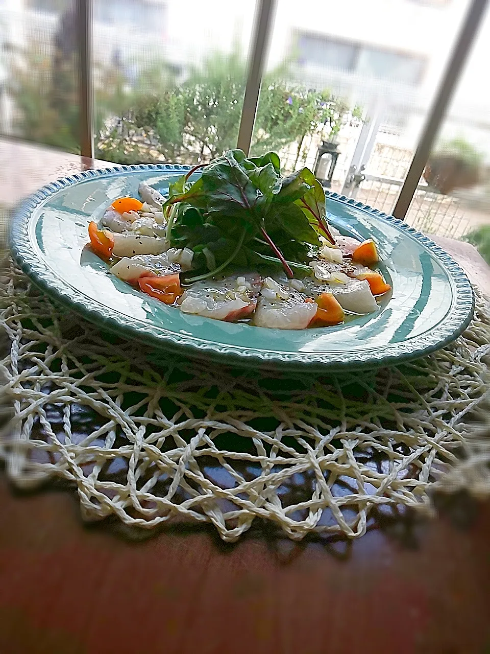 真鯛のカルパッチョ|かよこさん