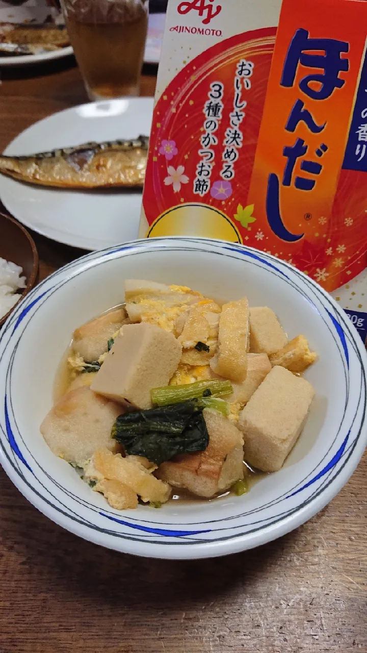 お麩と卵の高野豆腐～✨|まなみさん