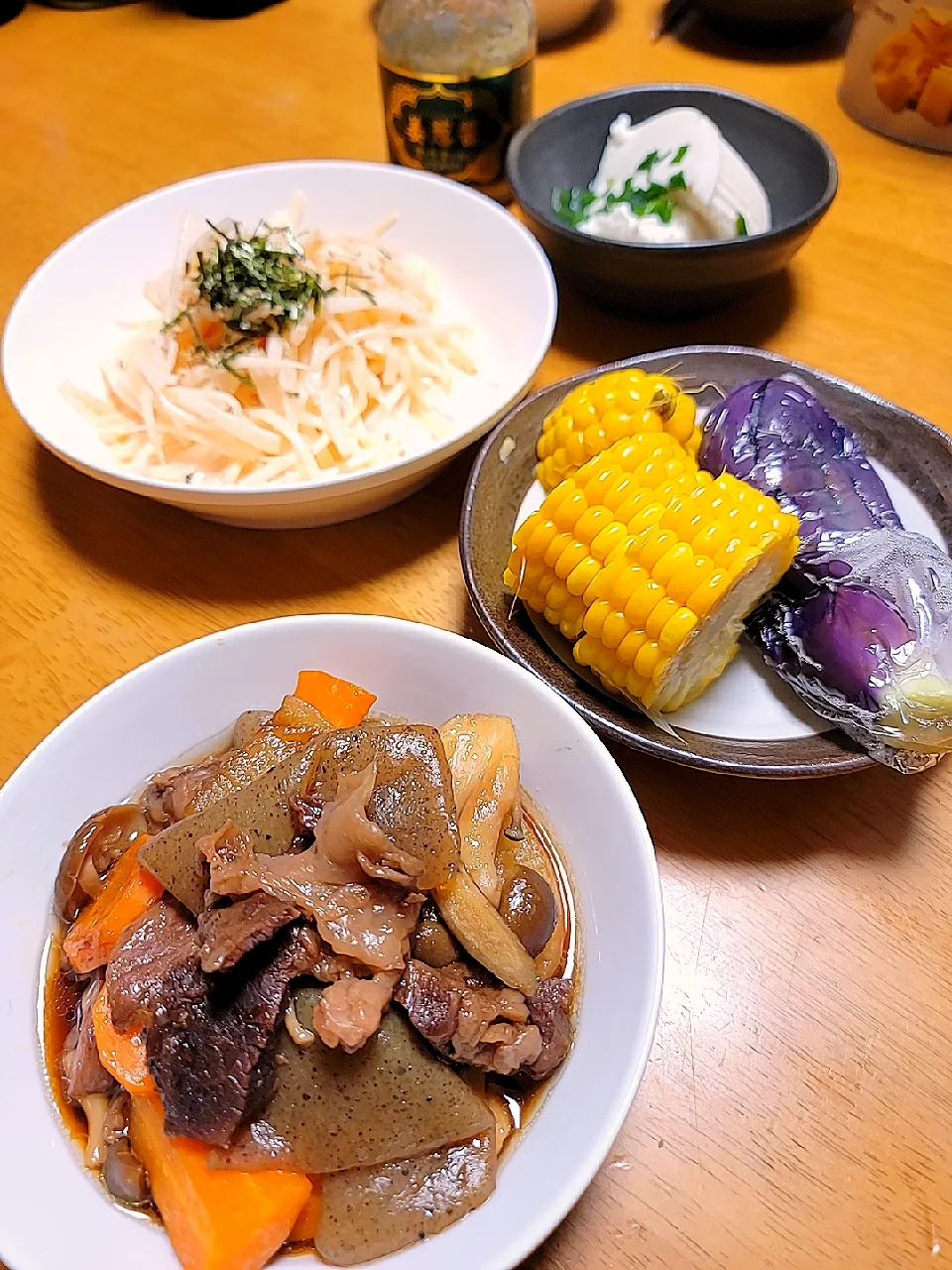 Snapdishの料理写真:本日(2022.08.21)のお夕飯♪|marikuruさん