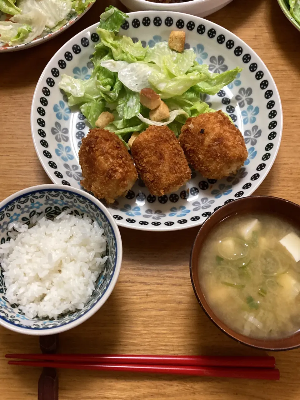 Snapdishの料理写真:俺のコロッケ定食|Take Cさん