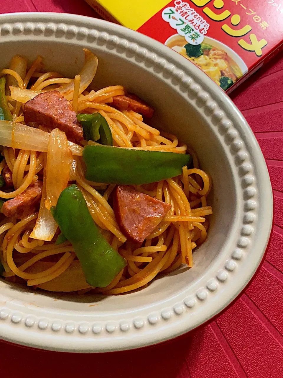 フライパン一つでナポリタン🍝作ってみました😋|ジュンコ バイヤーさん