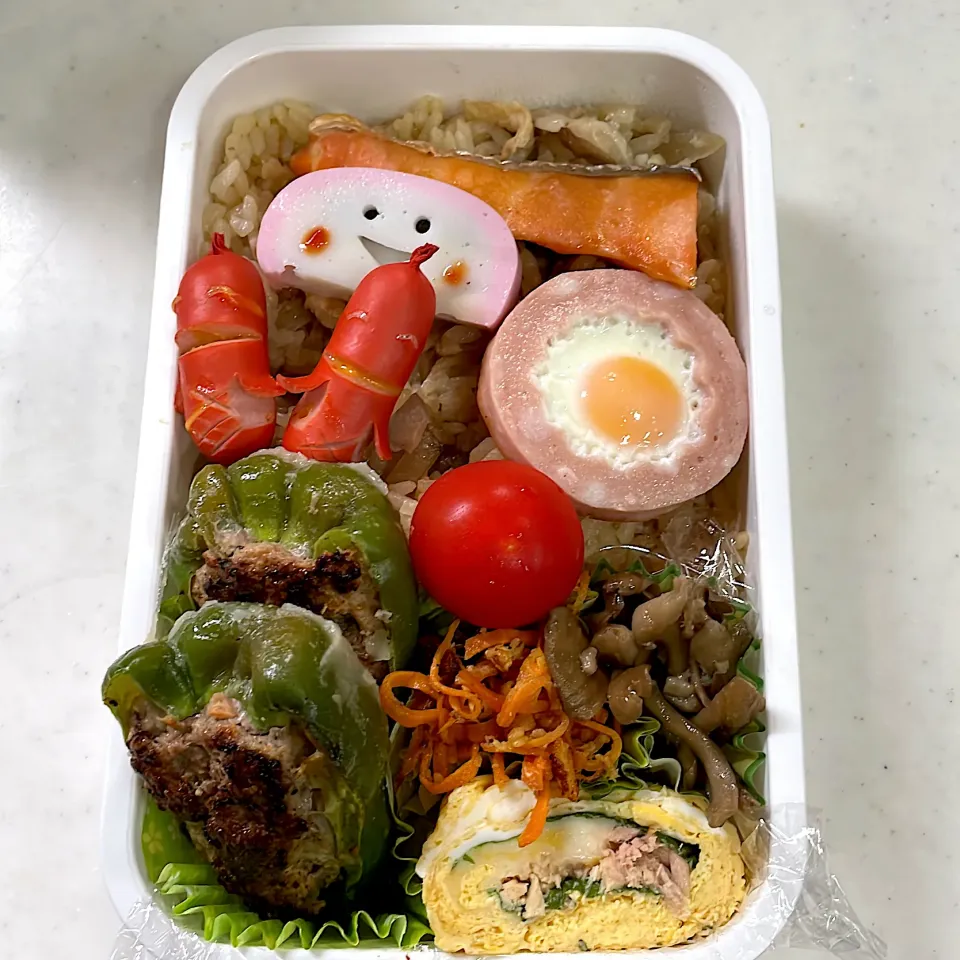 Snapdishの料理写真:2022年8月22日　オレ弁当♪|クッキングおやぢさん