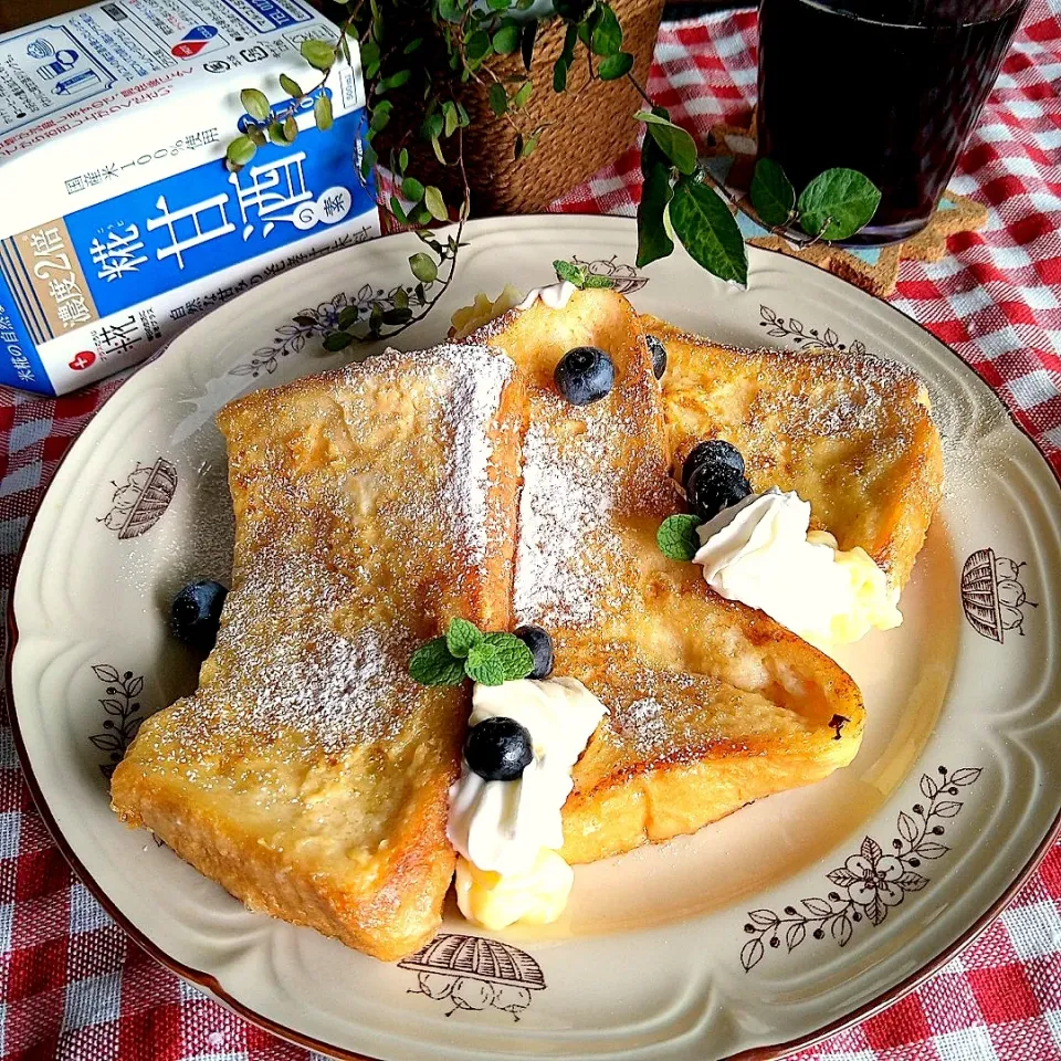 糀甘酒の素でフレンチトースト|とまと🍅さん