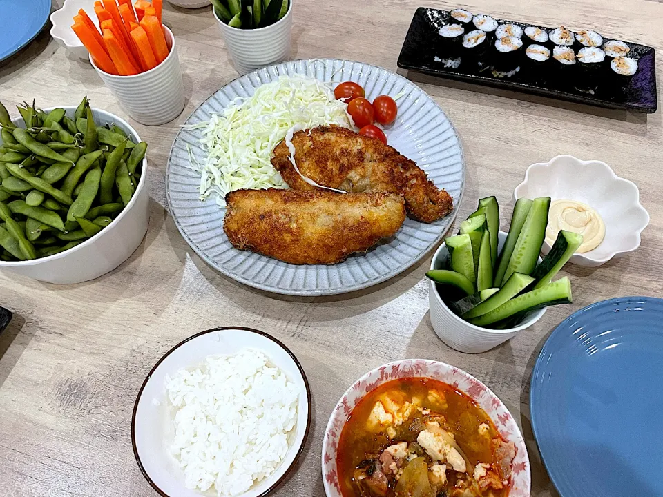 Snapdishの料理写真:夕ご飯🍴８月２２日|mari＊yuakitoさん