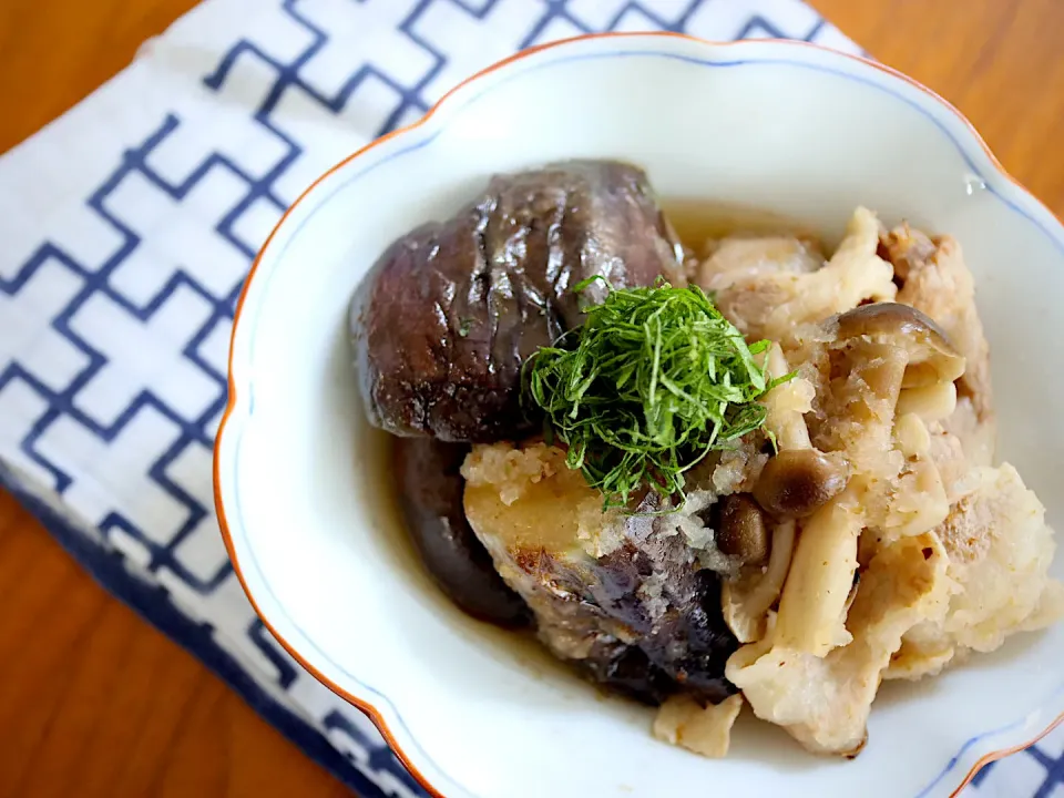 茄子と豚肉のみぞれ煮|@chieko_tanabe_さん