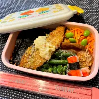 Snapdishの料理写真:のり弁＊今日の学童弁当|KOTOFUさん