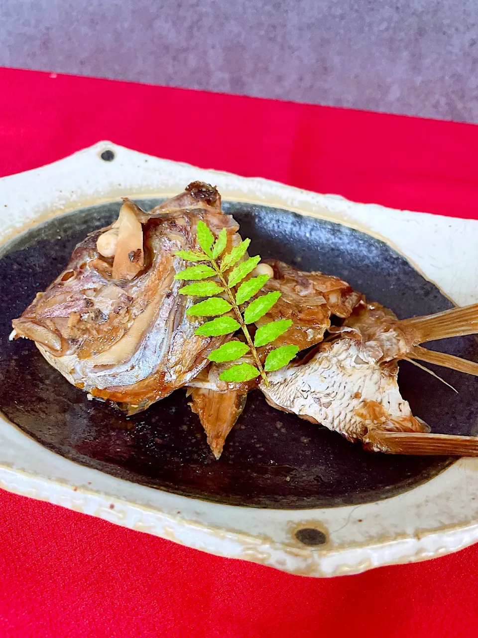 鯛の兜煮|オーロラさん