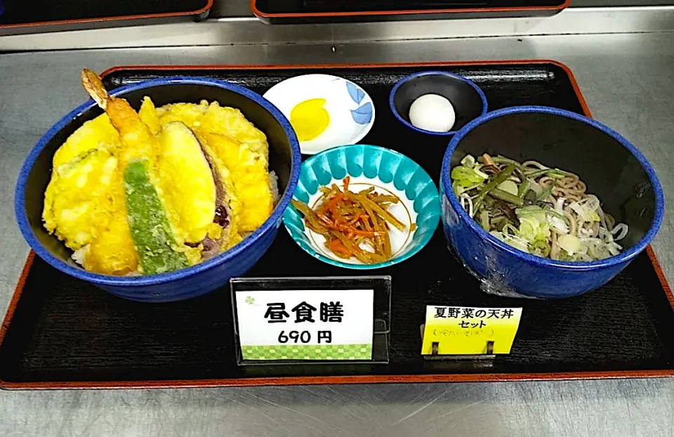 貫田圭一シェフの夏野菜フェア④夏野菜の天丼セット|nyama1さん