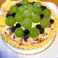 Snapdishの料理写真:誕生日ケーキ|ツインズママさん