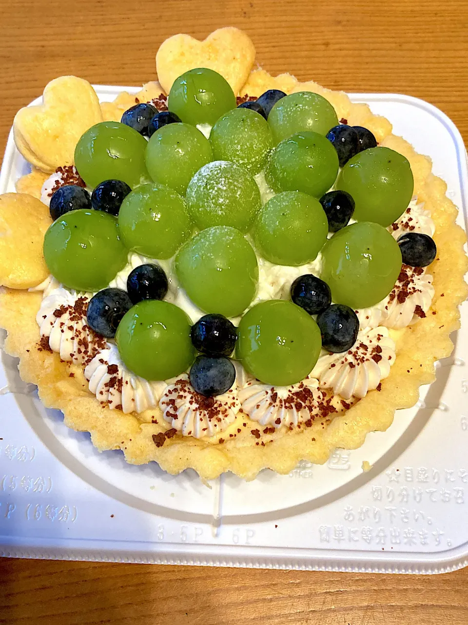 Snapdishの料理写真:誕生日ケーキ|ツインズママさん