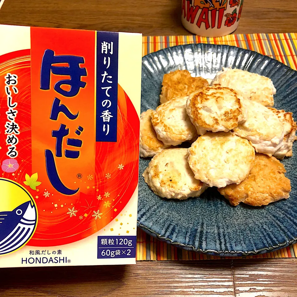 Snapdishの料理写真:ほんだしで安定の下味。冷凍ストック用鳥つくね|futuregirlさん