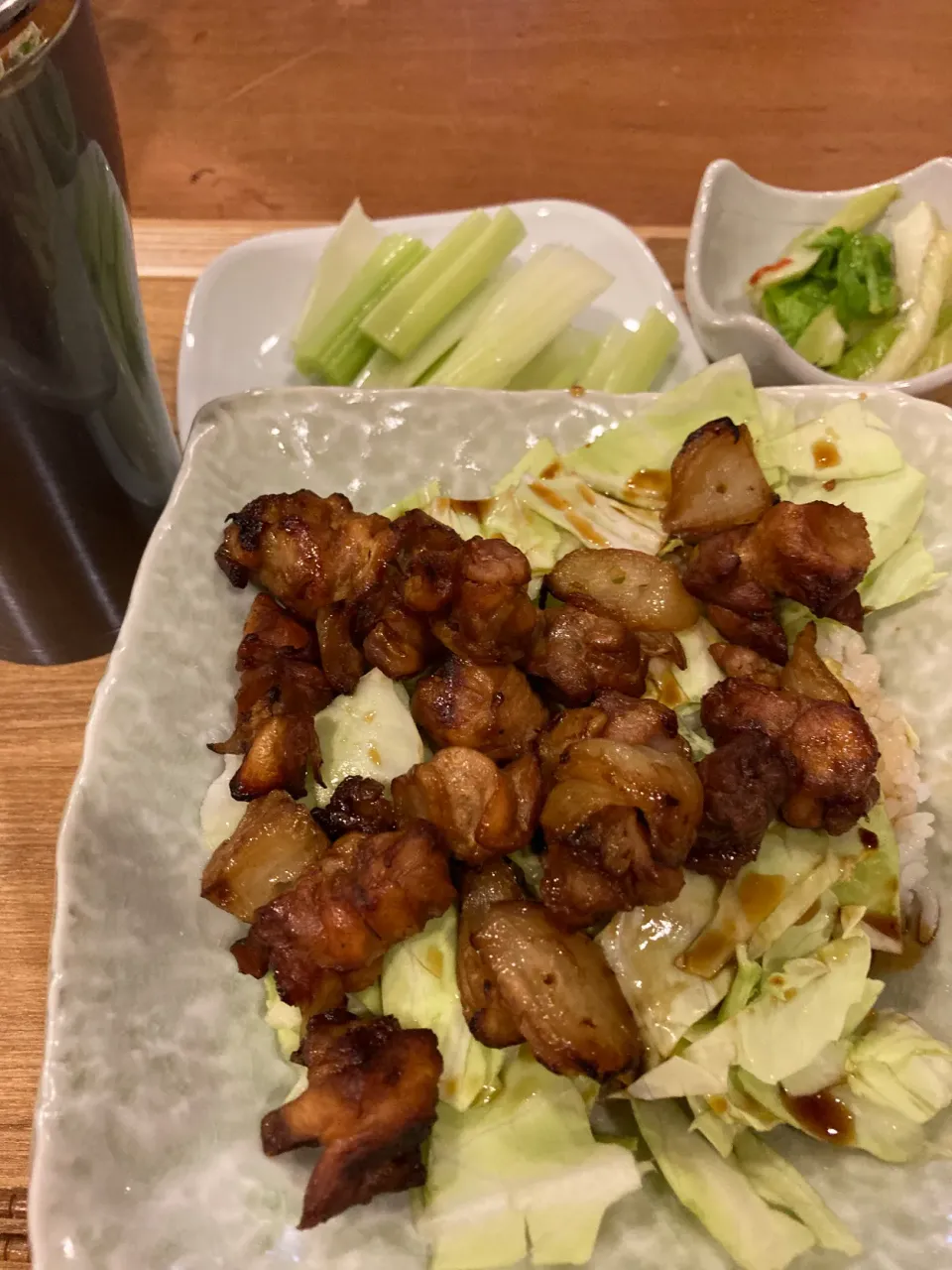 Snapdishの料理写真:焼鳥丼|なつこいっきママさん