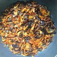 Stir Fry Dried Fishes