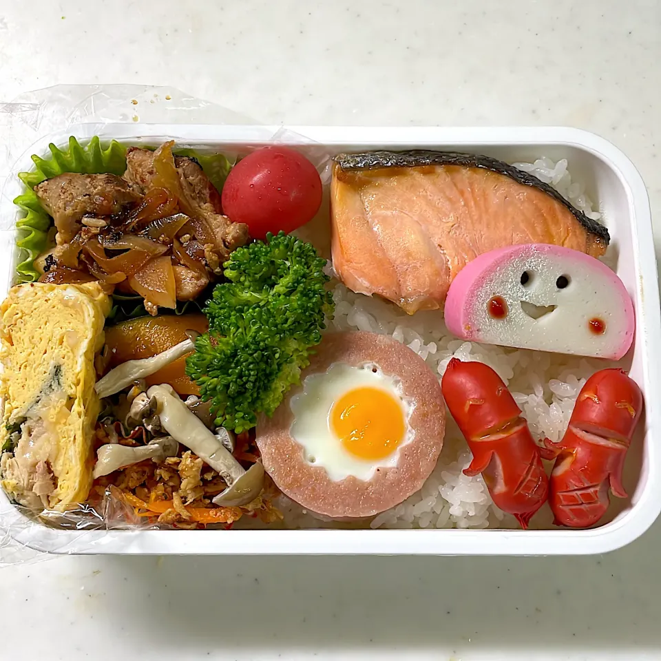 Snapdishの料理写真:2022年8月24日　オレ弁当♪|クッキングおやぢさん