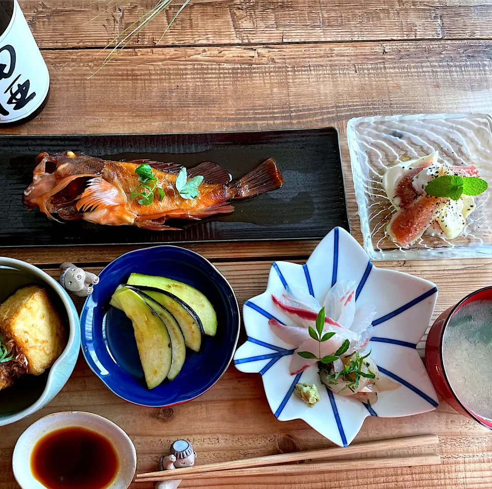 美味しい日本酒に合わせて🍶|Mika  Funatsuさん