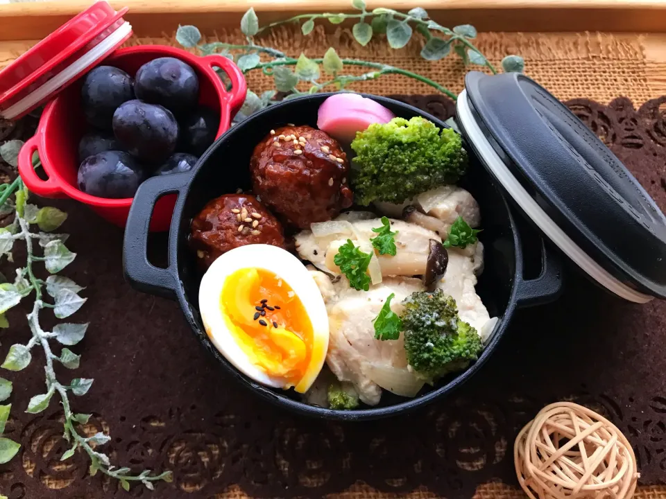 鶏肉のクリーム煮と残り物弁当～|まなまな♡さん