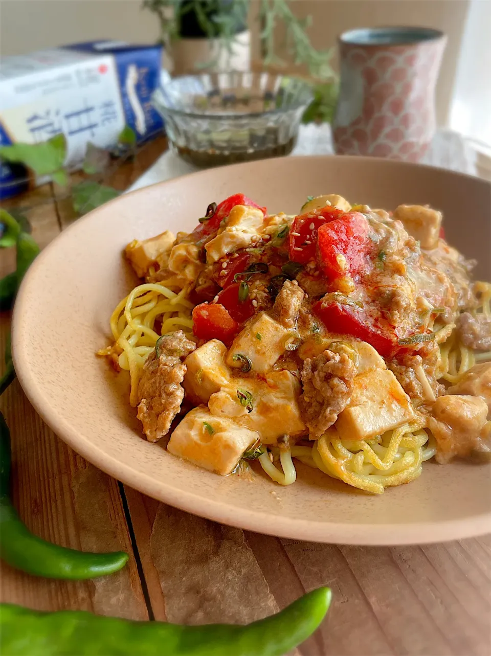 ランチは麻婆豆腐麺♫|Mariruさん