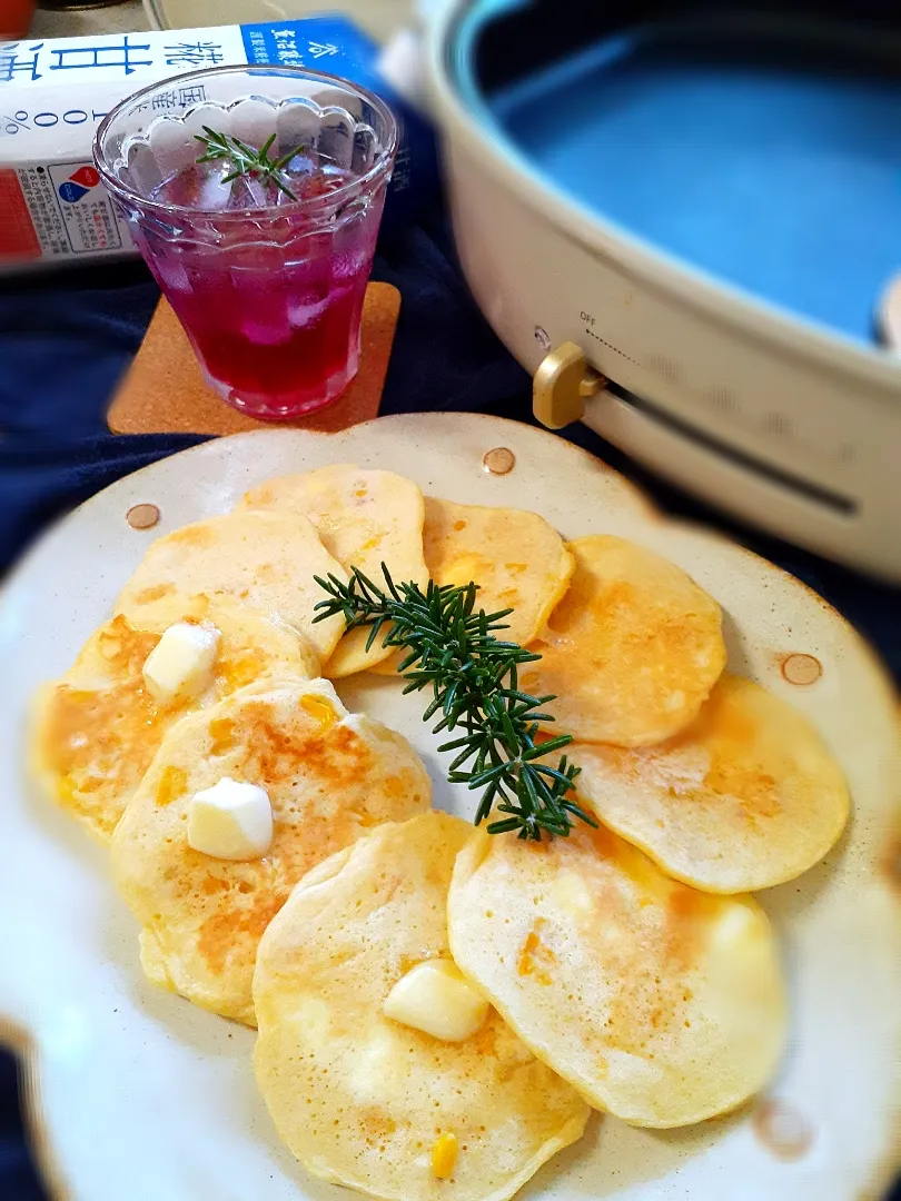 甘酒入りミニパンケーキ🥞|fumfumさん