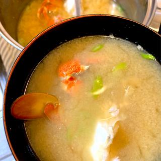 釣場めし ワタリガニの味噌汁 ぬう太郎 Snapdish スナップディッシュ Id Uiwdna