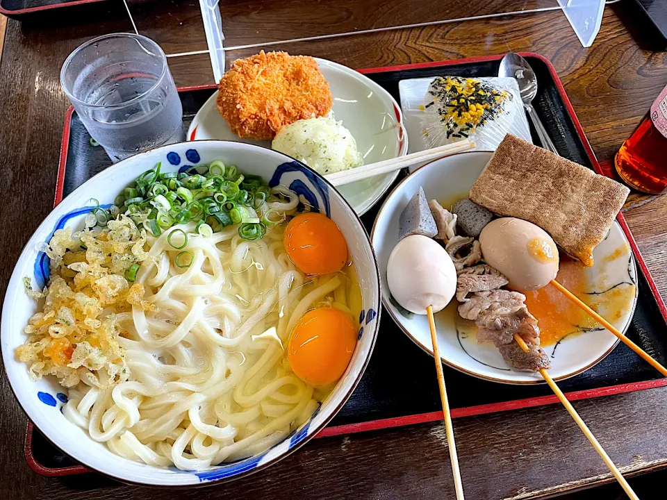 釜玉うどん|とみさんさん