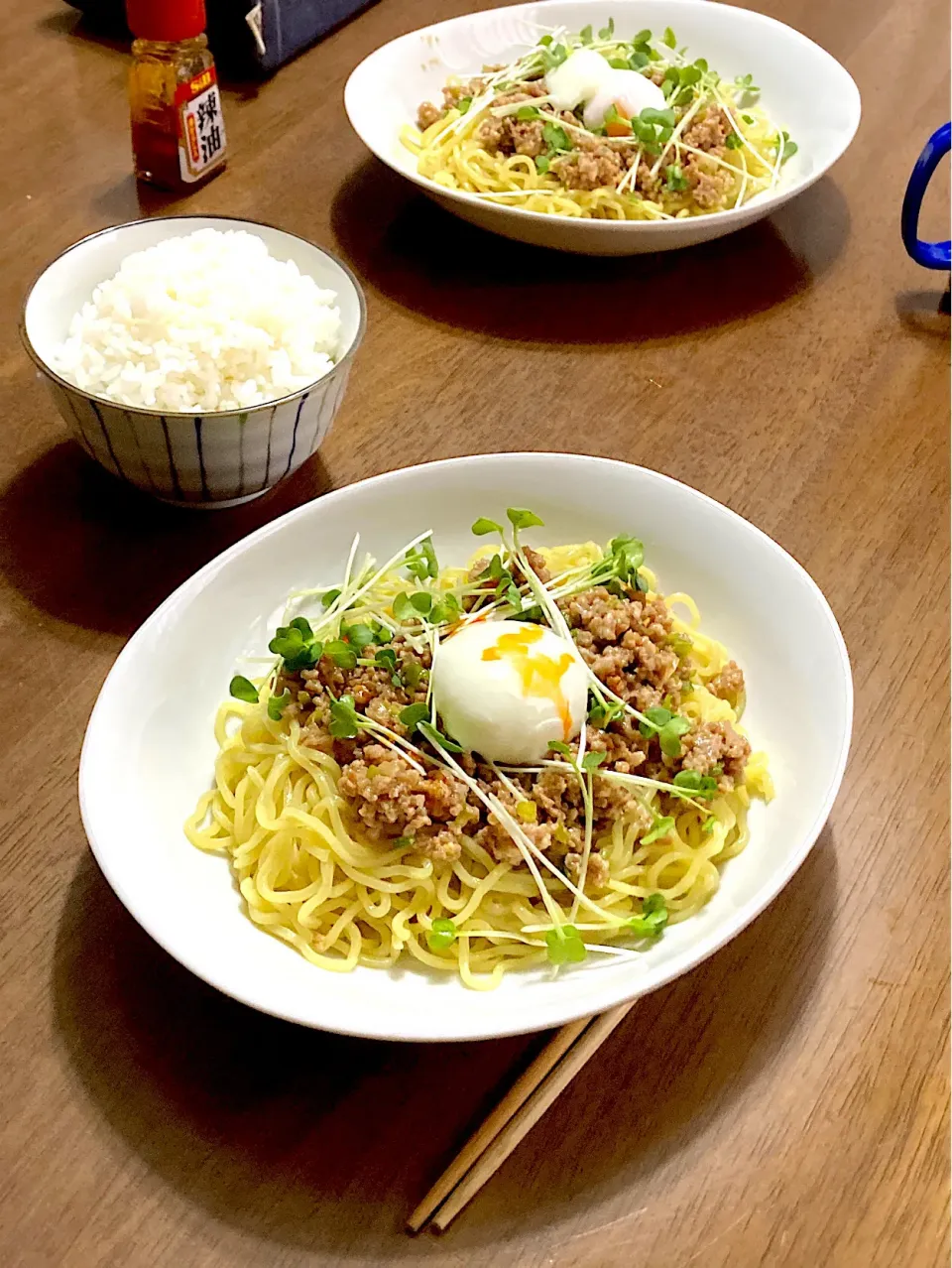 肉味噌和え麺|あっつさん