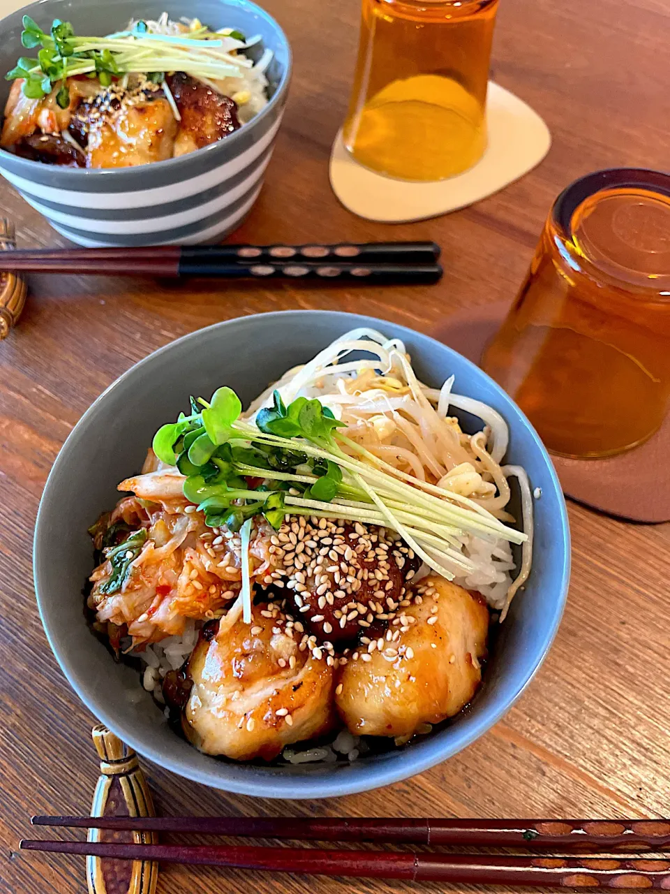 むね肉でビビンバ風飯|ＭＡＲＵＥ家の食卓さん