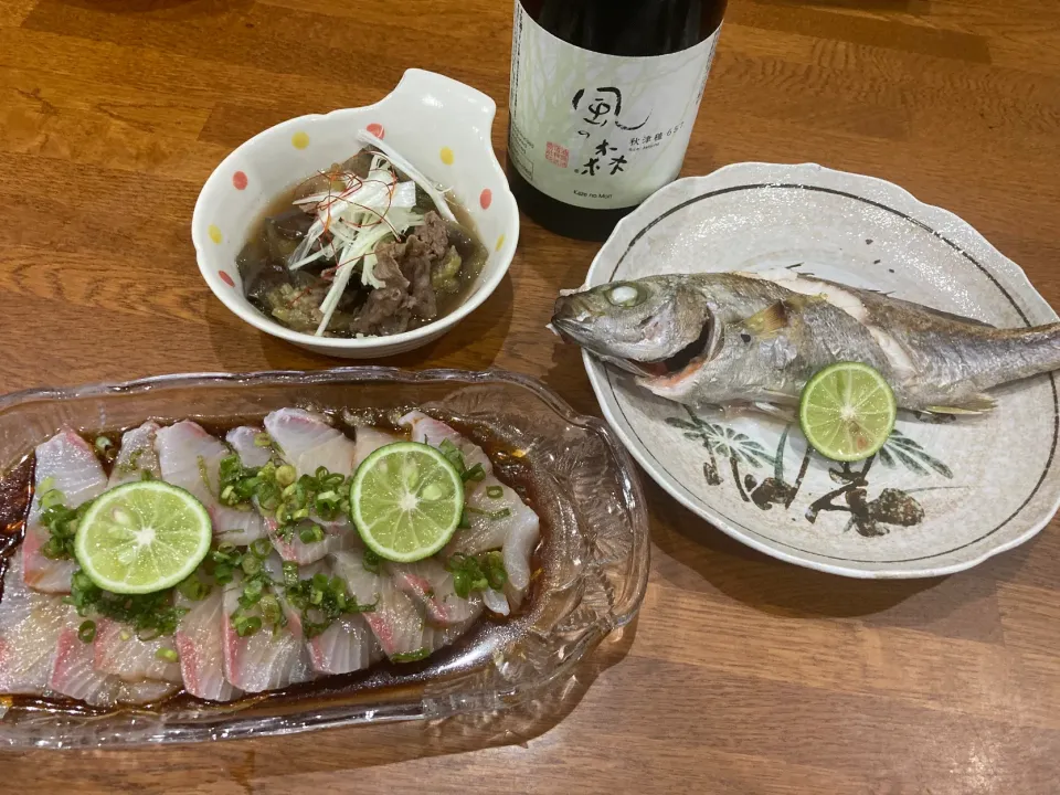 夏のごちそう＋お土産日本酒『風の森』|sakuramochiさん