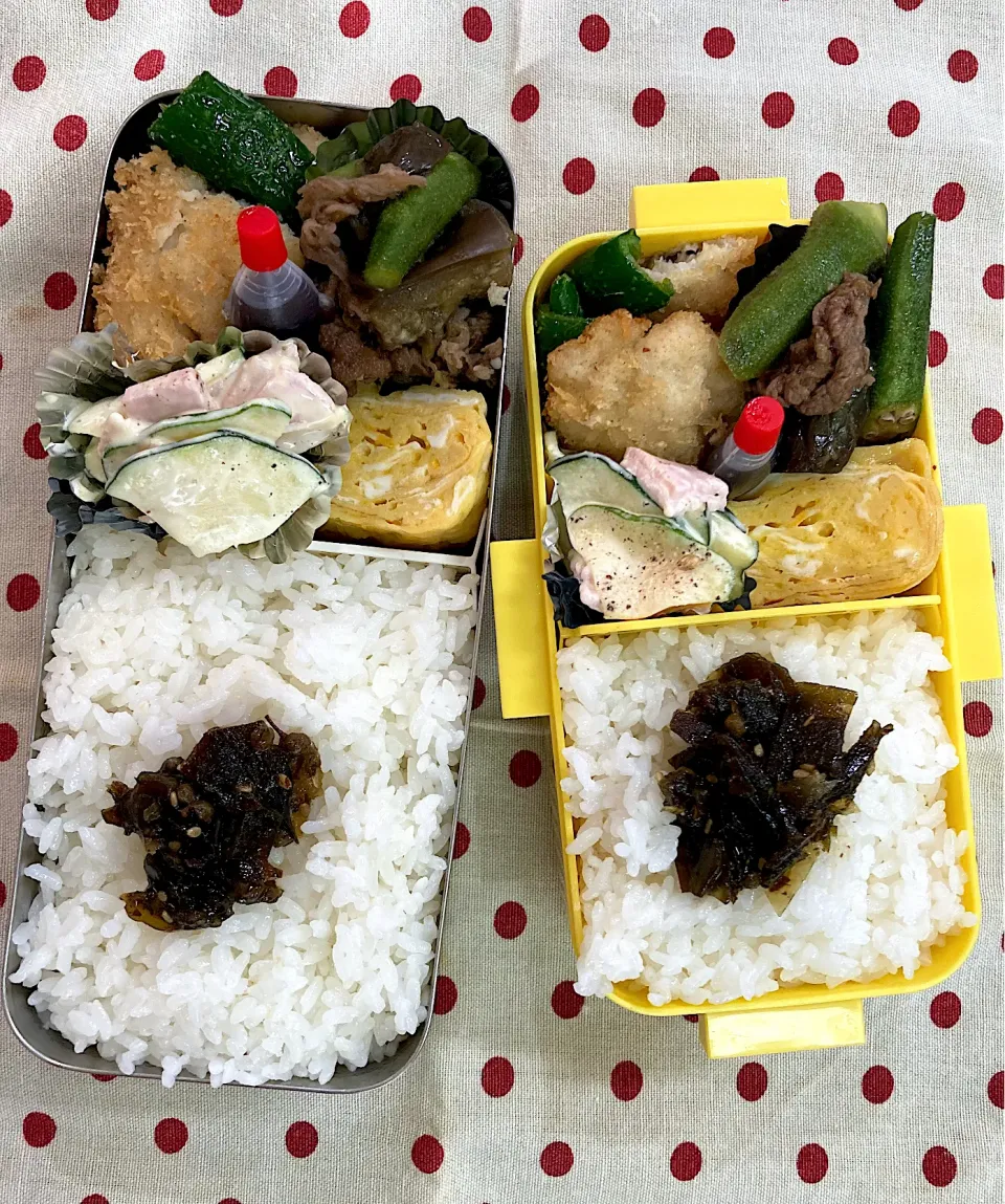 Snapdishの料理写真:8月25日 今日も残暑　弁当🍱|sakuramochiさん