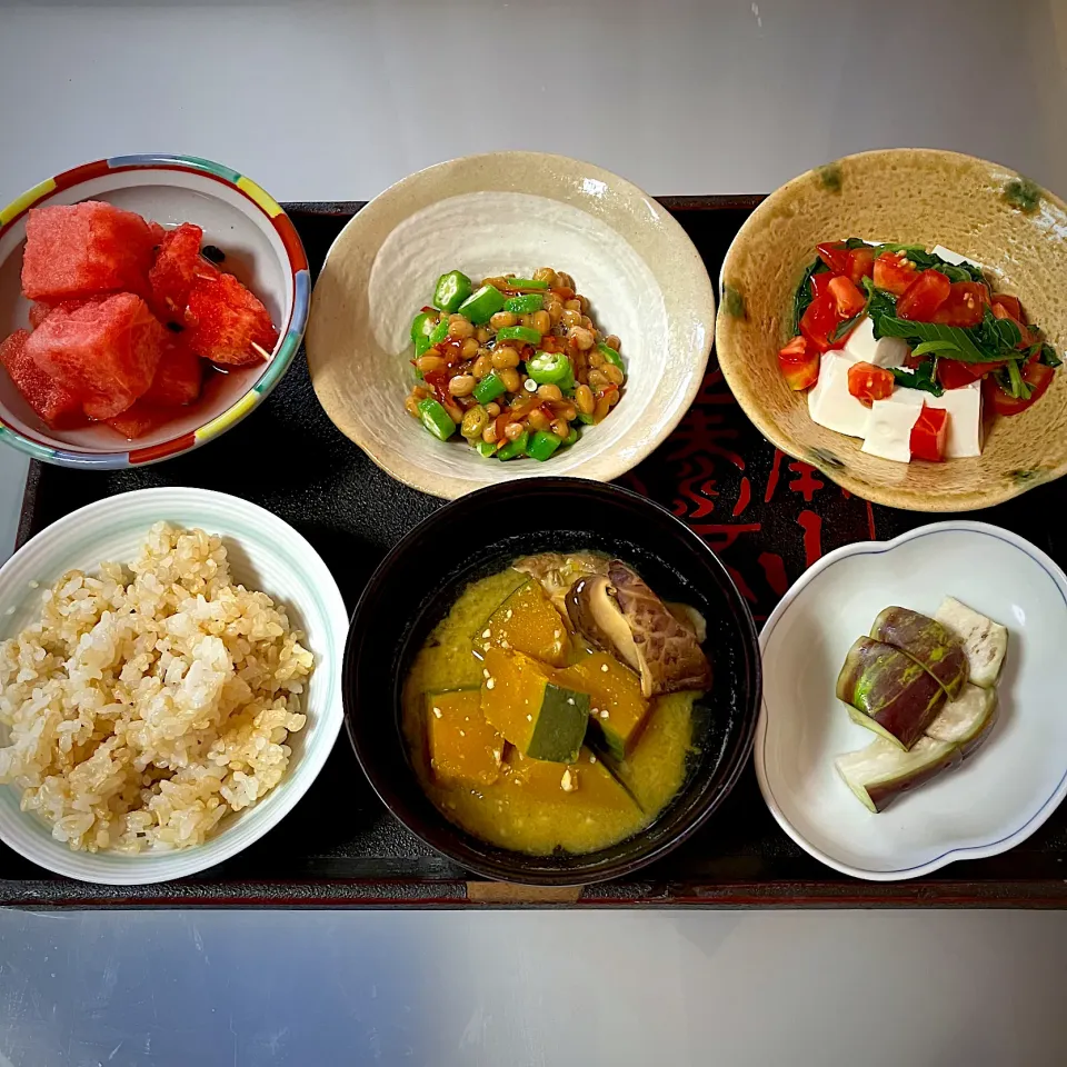 朝ご飯🍉|ゆうこりんさん