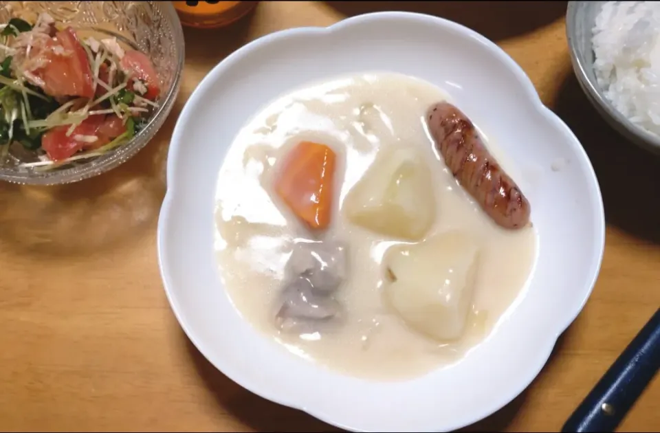 Snapdishの料理写真:晩ごはん|しまだ ちえこさん