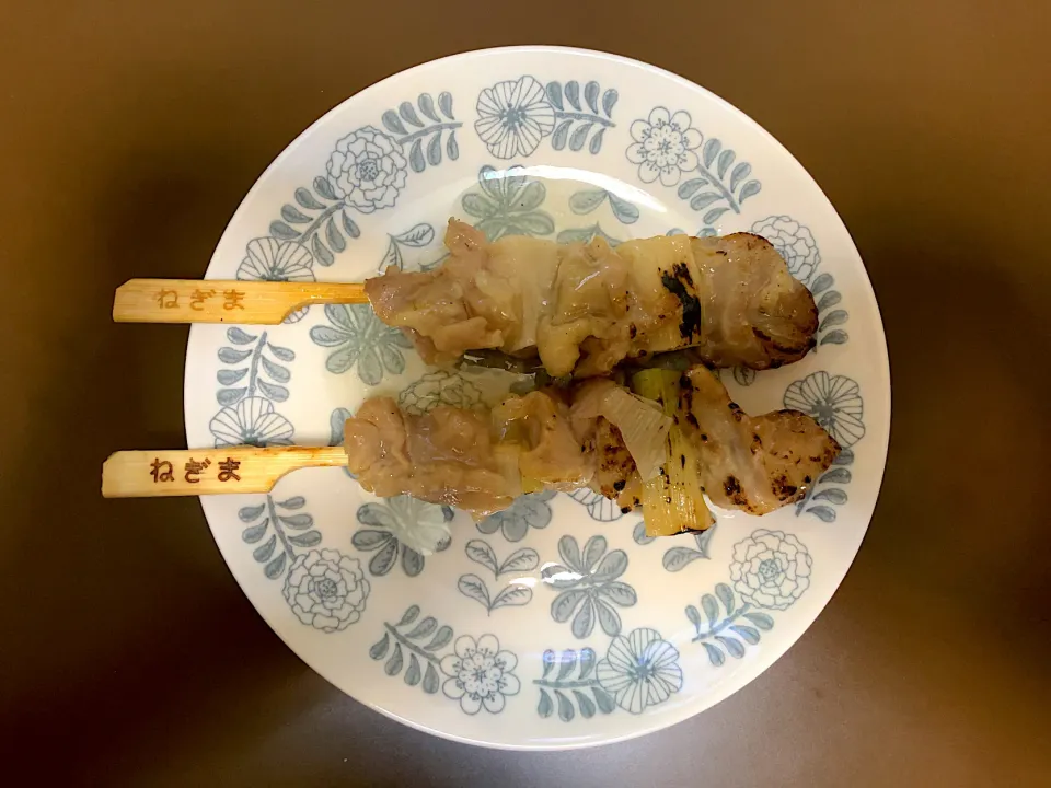 焼き鳥(ねぎま塩)|ばーさんさん