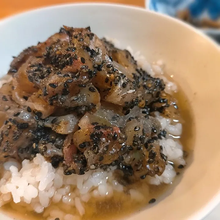 愛南の真鯛で🍚ごま鯛のづけ茶漬け|ゆうこさん