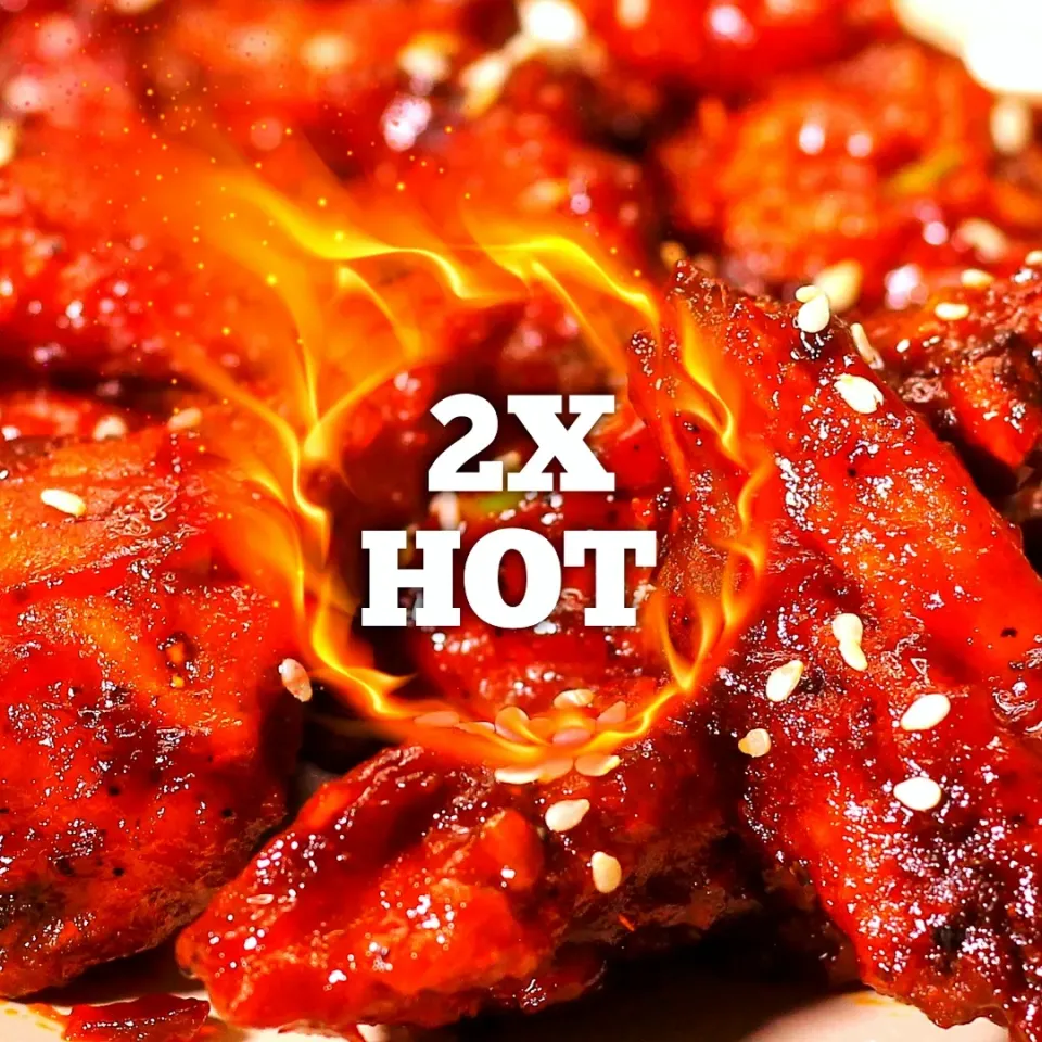 Snapdishの料理写真:Double Spicy Chicken Naga Wings Recipe | 2X HOT🔥🔥 | Naga Wings|Recipes By Fizaさん