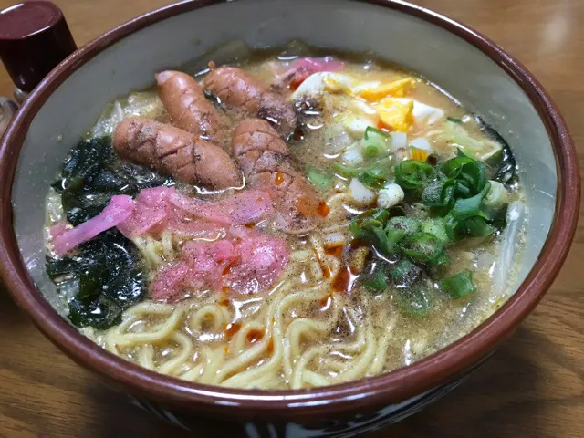 マルちゃん正麺🍜、豚骨醤油味❗️(^_-)✨|サソリさん