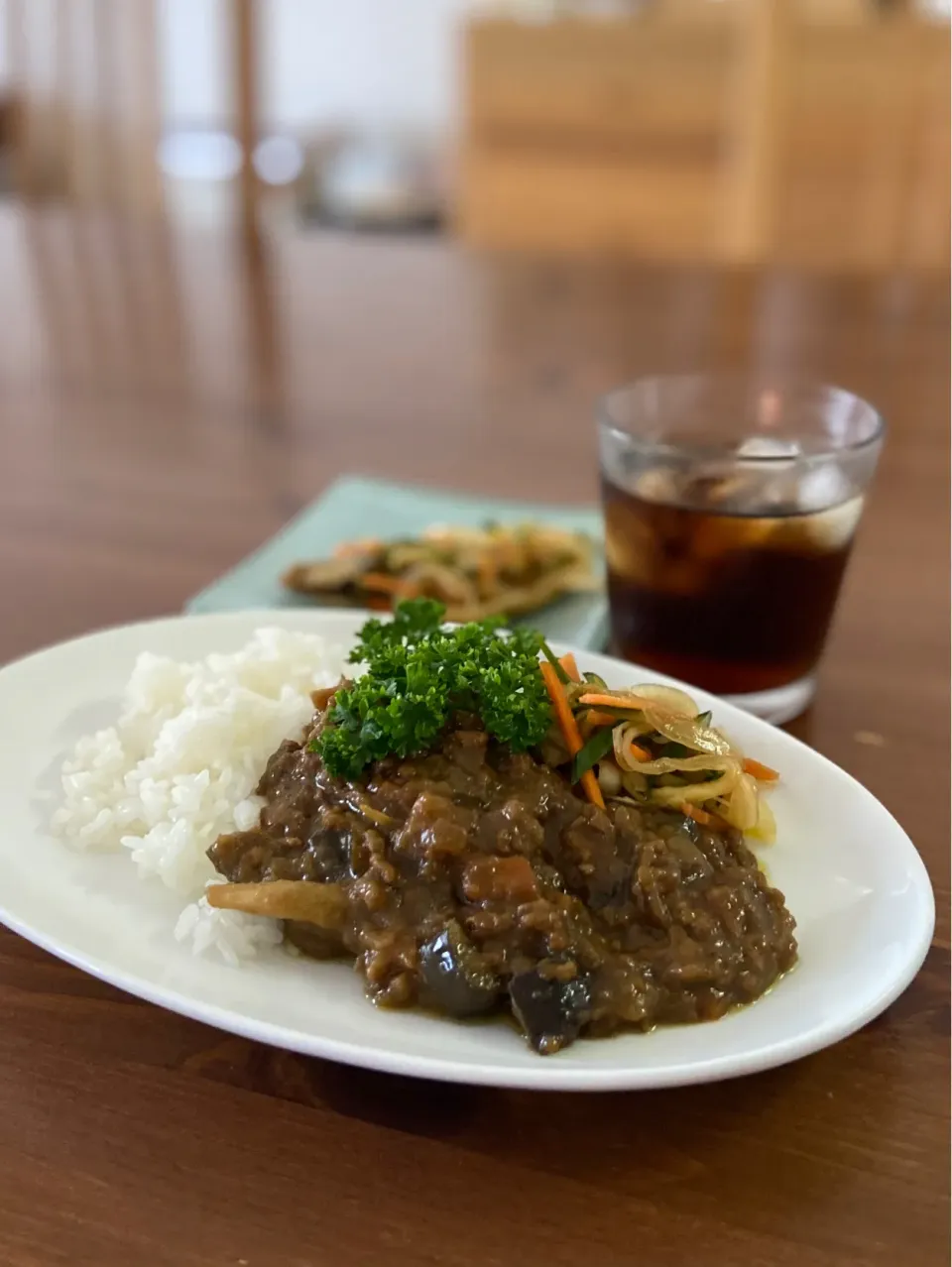 8/27の昼食　キーマカレー|yoneさん