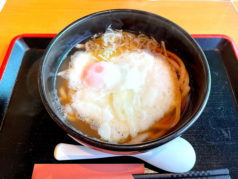 Snapdishの料理写真:とろろと温玉の縄文うどん|マハロ菊池さん