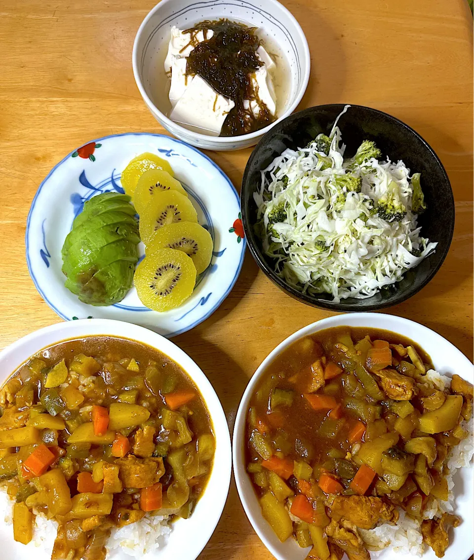 Snapdishの料理写真:具材細かくカレー🍛ライス🎶|Makokoさん