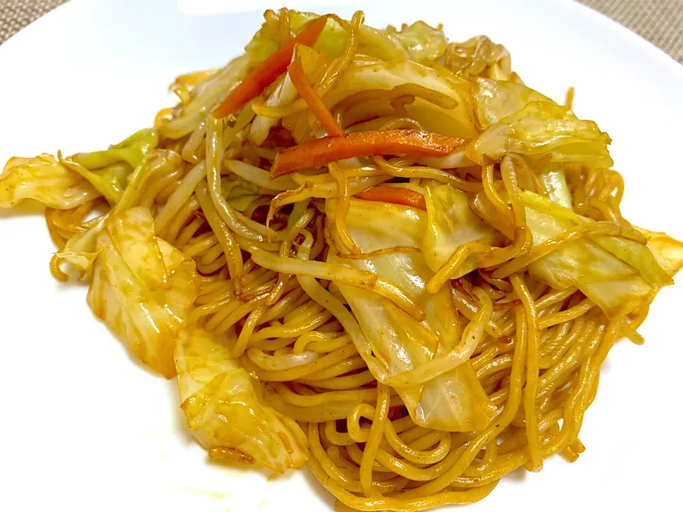 ヘルシー　ソース焼きそば。|ヒロミ🏝🏝🏝🌺🏄🌊🐬🏄‍♀️🏄‍♂️🍹🐠👙🌺さん