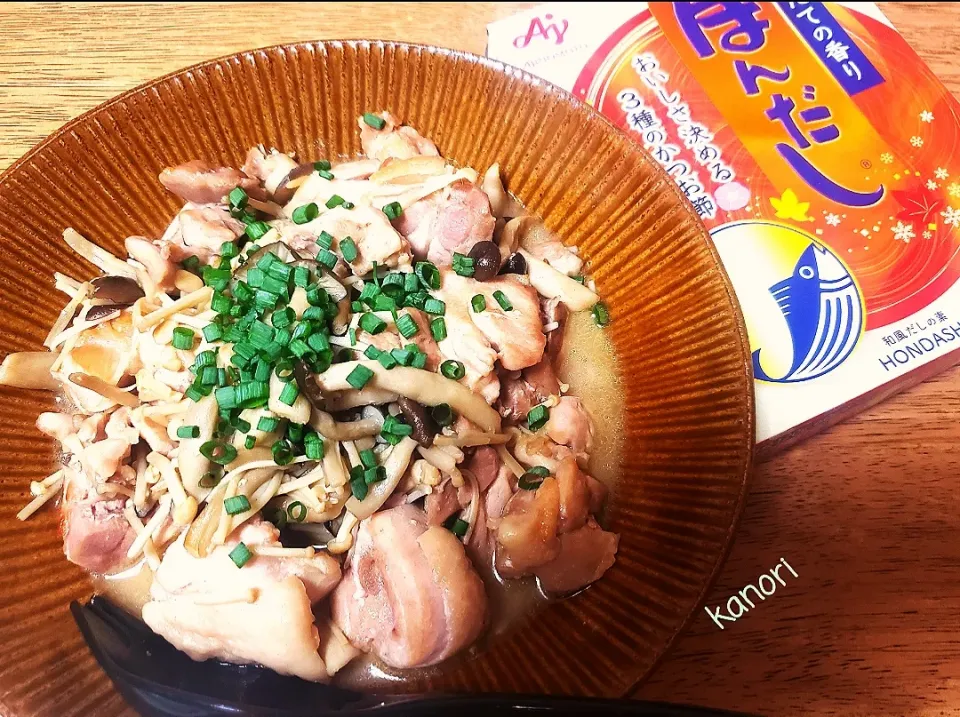 鶏肉ときのこ🍄のハラペーニョ風煮|かのりさん