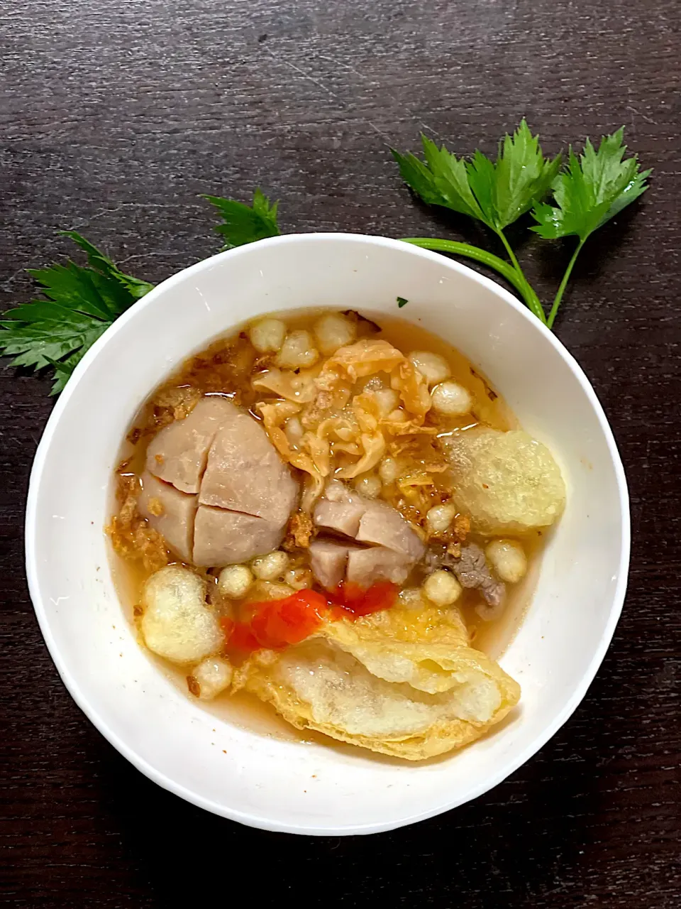 Snapdishの料理写真:Bakso Aci|yeni kartikasariさん