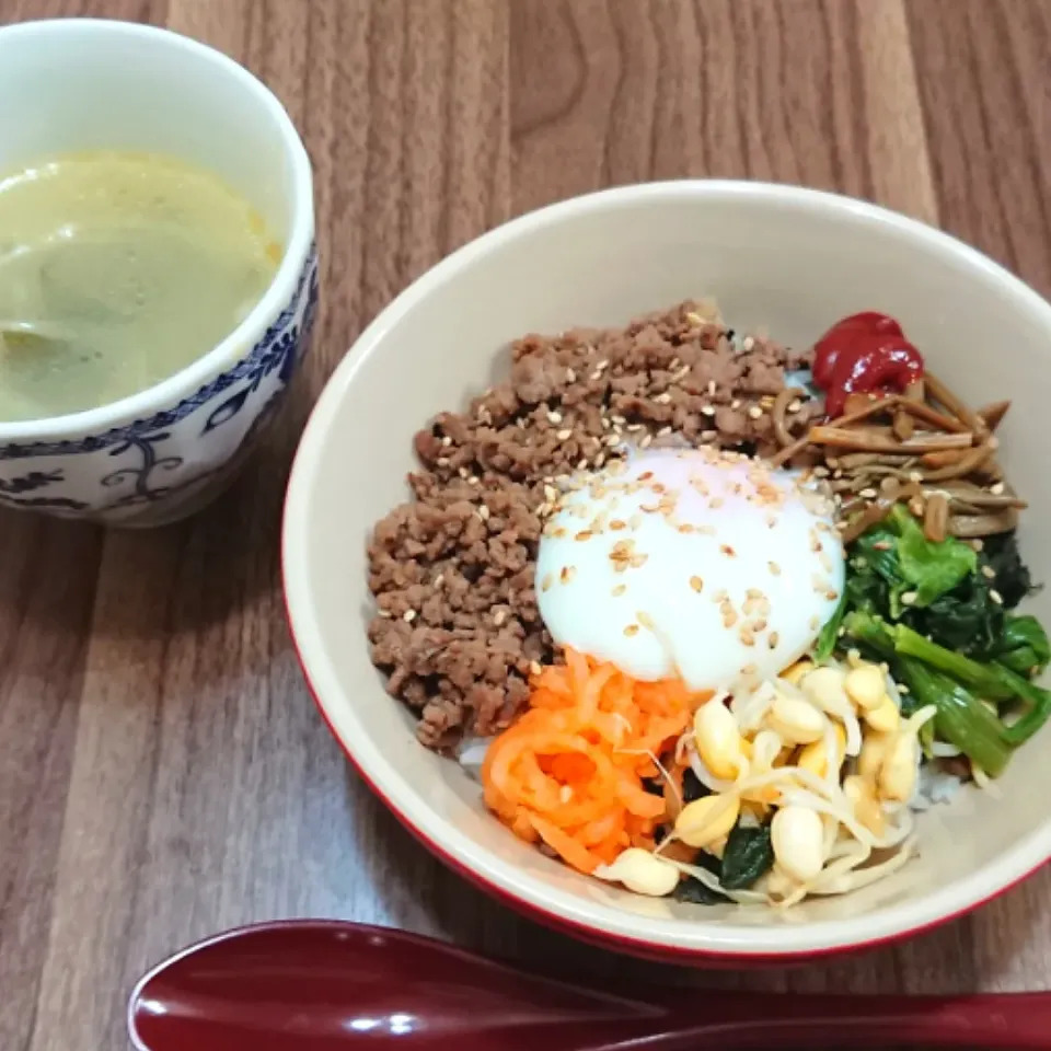 Snapdishの料理写真:ビピンバ丼|ゆりちさん