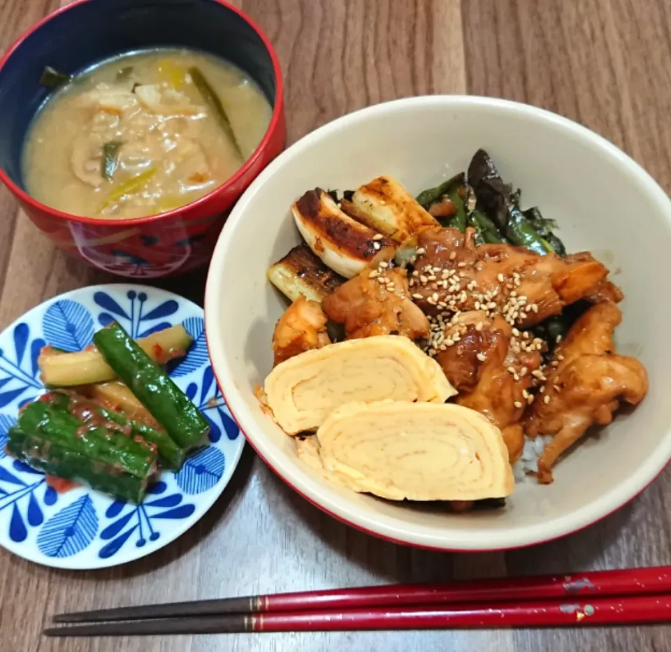 焼き鳥丼|ゆりちさん