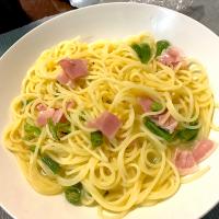 青唐辛子とベーコンペペロンチーノ